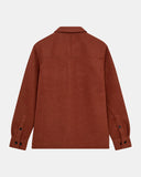 Anerkjendt akoscar boiled wool overshirt Chili Oil