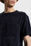 Anerkjendt shirt Akkikki s/s Frotte - Dark Navy 901148-3094