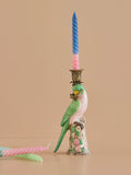 Bird Ceramic Candle Holder green CDHOL-BIRDG
