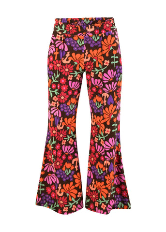 Blutsgeschwister freizeithoze bell bottom beauty vintage flower market 001251-033-01454
