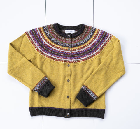 Eribe alpine short cardigan findhorn