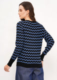 Circus sweater black/dutch blue CK186 