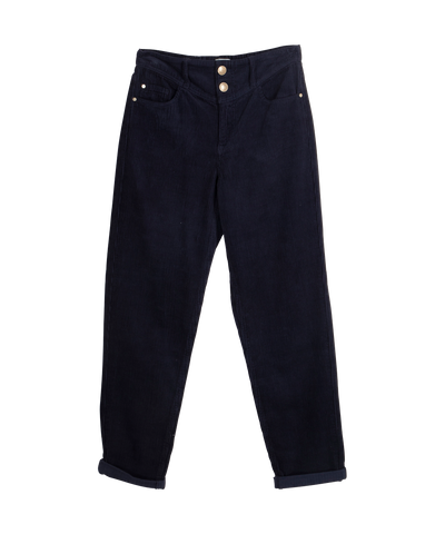 C'est beau la vie Eddy pantalon velours 2 boutons marine 62CB2PS805-69 