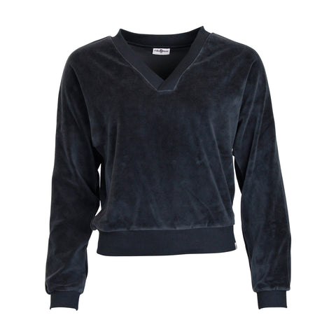 Chills and Fever sweater lois velvet black CAW23WT066VX01