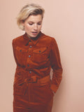 Cloud9 Liz jumpsuit dark marron 242RIB31-1.249