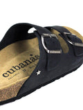 Cubanas sandals Amalia black  COMP100BLACK