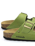 Cubanas sandals Amalia green COMP100GREEN