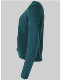 Danefae danadorable alpaca cardigan dark slate