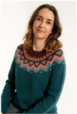 Danefae dananne wool sweater dark slate 11992-4249