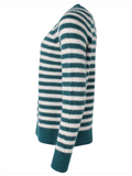 Danefae danebekka alpaca sweater dark slate/light beige 12495-4256