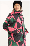 Danefae danecherry thermo jacket dark pine/black/bright pink 12490-4252