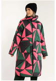 Danefae danecherry thermo jacket dark pine/black/bright pink 12490-4252