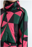 Danefae danecherry thermo jacket dark pine/black/bright pink 12490-4252