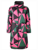 Danefae danecherry thermo jacket dark pine/black/bright pink 12490-4252