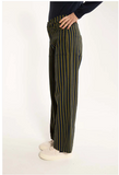 Danefae danedaisy light canvas pants dark navy/olive 12437-4281