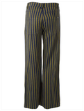 Danefae danedaisy light canvas pants dark navy/olive 12437-4281