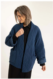 Danefae danekatrin quilt jacket deep blue 12520-4276