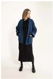 Danefae danekatrin quilt jacket deep blue 12520-4276