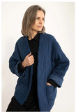 Danefae danekatrin quilt jacket deep blue 12520-4276