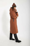 Danefae danesundur winter coat brick 12151-3606