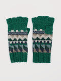 Seasalt Cornwall Moon Mittens-Zig zag Geo Dark Forage Mix