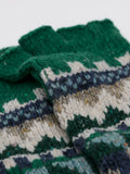 Seasalt Cornwall Moon Mittens-Zig zag Geo Dark Forage Mix
