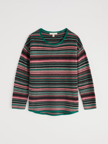 Seasalt Cornwall Fruity Jumper II Ripple Marks Squash Multi