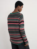 Seasalt Cornwall Fruity Jumper II Ripple Marks Squash Multi