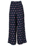 Circus clothing pants peacock