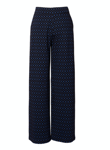 IchJane pants leonie mesh blue