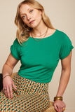 King Louie Aria top caprice simply green 08998-256