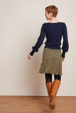 King Louie Audrey Bell Top Cottonclub evening blue 08187-445