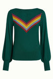 King Louie Audrey Bell Top Azzy Botanical Green 09898-219
