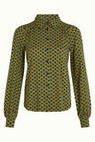 King Louie Carina Blouse Frio Spruced Green 10164-358