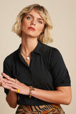 King Louie Carina blouse ecovero light black 06948-001