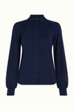 King Louie Carina blouse ecovero light evening blue 07618-445