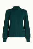 King Louie Carina blouse ecovero light pine green 07618-200