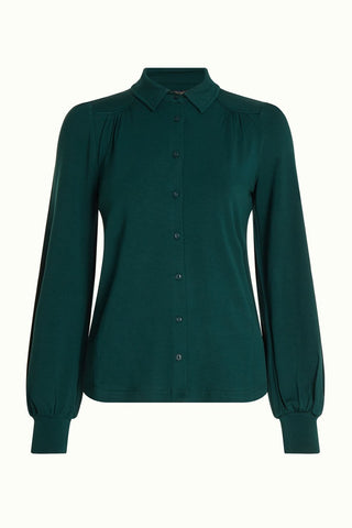 King Louie Carina blouse ecovero light pine green 07618-200