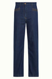 King Louie Chris Pants Onyx Denim Deep Blue 09730-443