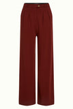 King Louie Fintan pants milano crepe sandelwood brown 09033-553
