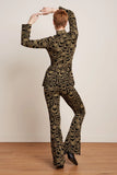 King Louie heloise tunic top bobbin jacquard black