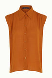 King Louie Remi blouse tortoise caramel 08703-548