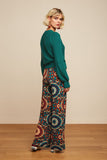 King Louie Sara pants torini evening blue 08930-445