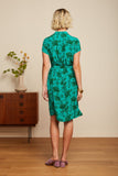 King Louie tex dress coralie aqua green 08612-248