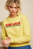King Louie  Valentina sweater peachy custard yellow 08799-892