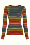King Louie agnes rib top vida black 09176-001