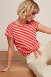 King Louie aria knot top chopito fire red 09708-653