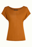 King Louie aria top marsy linen umbre 09783-549