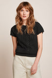 King Louie audrey top rockey ajour black 09640-001