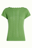 King Louie audrey top rockey ajour jade green 09640-263